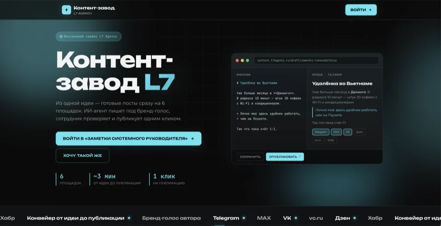 Контент-завод L7